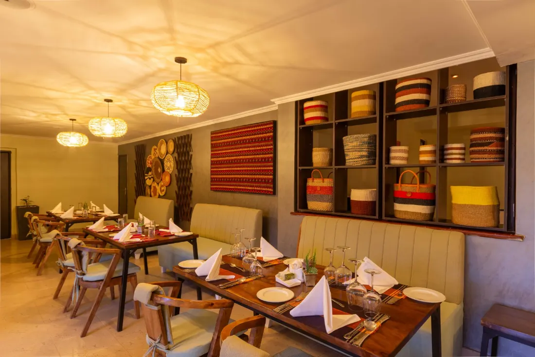 Twisty Tamarind restaurant at Trisan Resident Hotel
